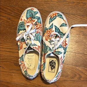 Vans Brigata floral shoes